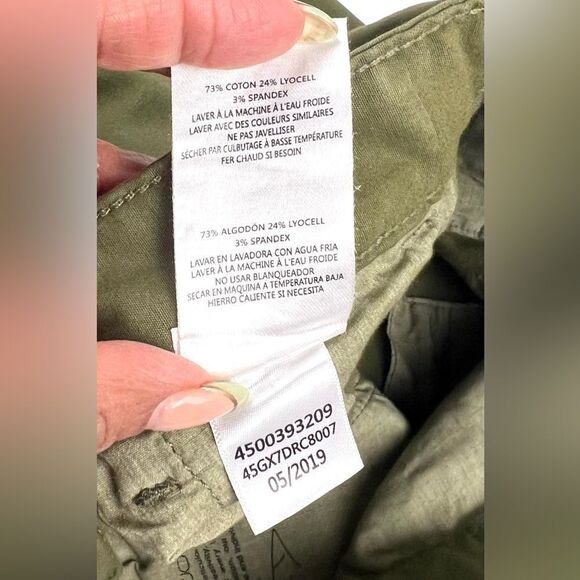 Joes Green Cargo Pants with Velvet Stripe - Picture 10 of 14